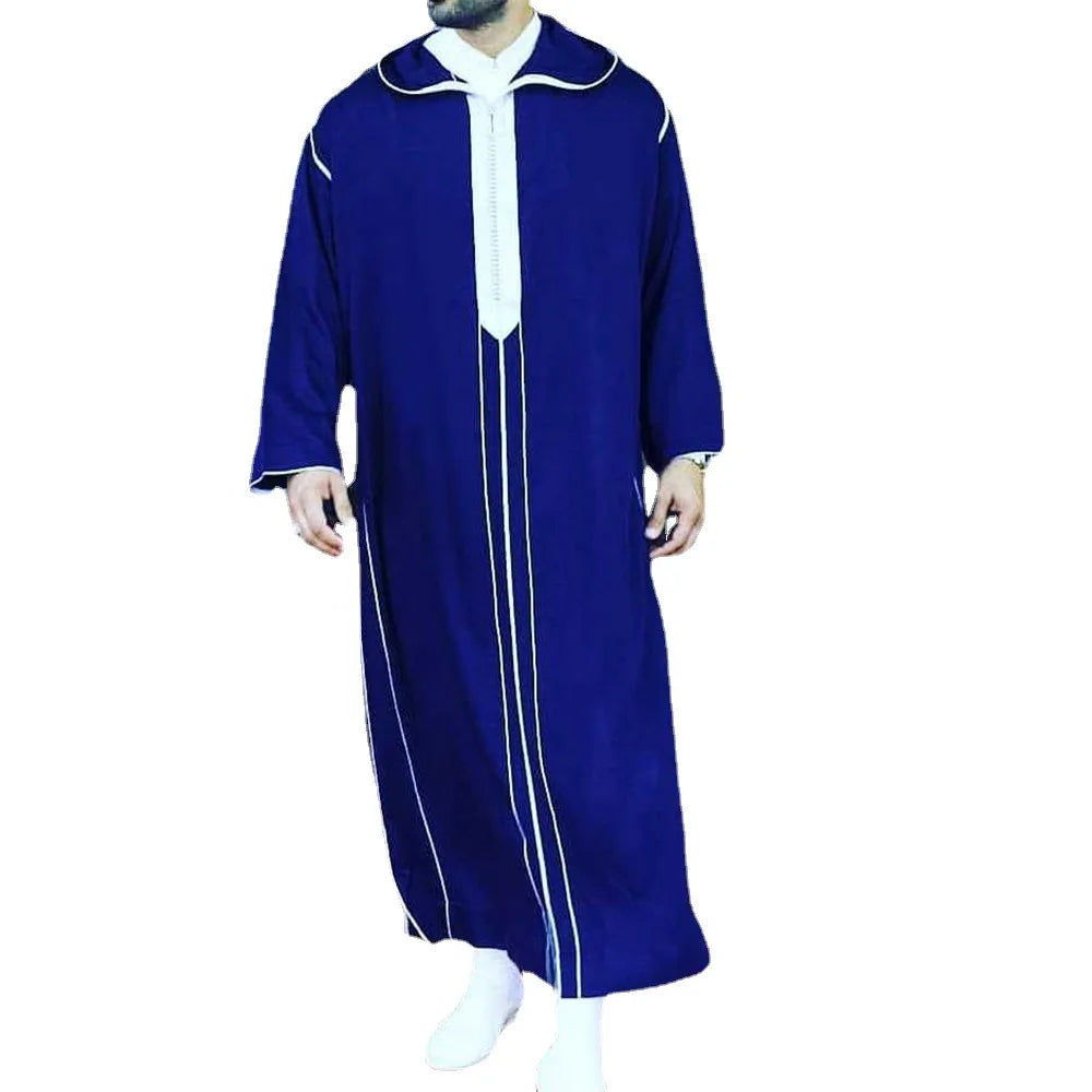 Muslim Men's Long Robe & Abayas for Ramadan Jubba