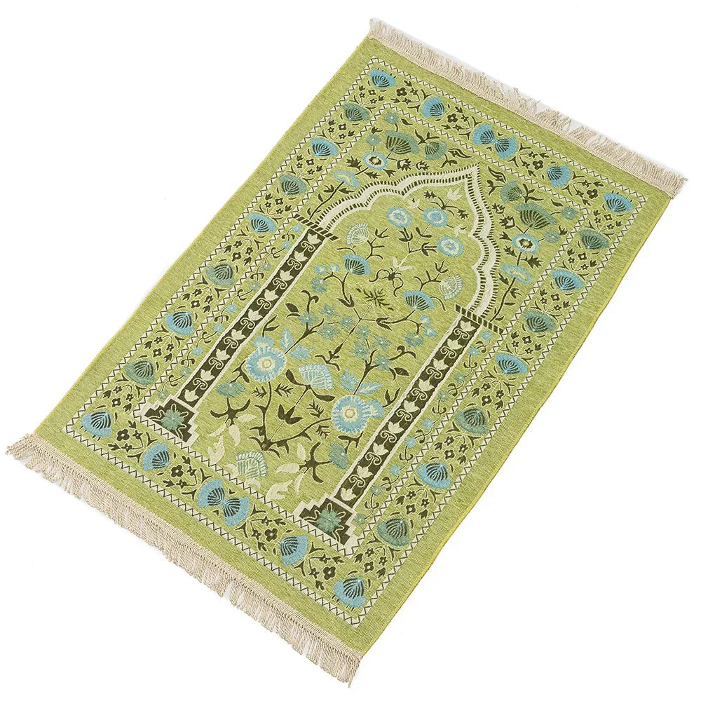 1pc Muslim Worship Mat with Storage Bag