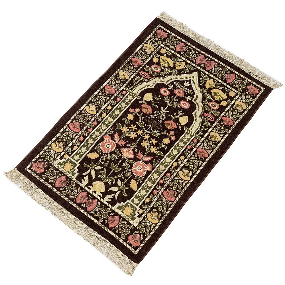 1pc Muslim Worship Mat with Storage Bag