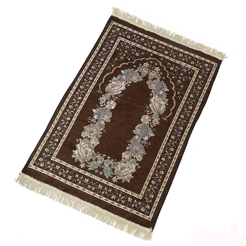 VIP Cotton Chenille Muslim Prayer Mat