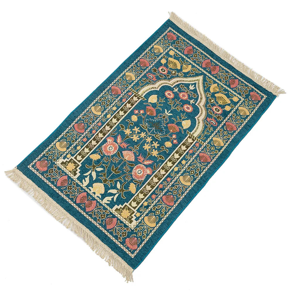 1pc Muslim Worship Mat with Storage Bag